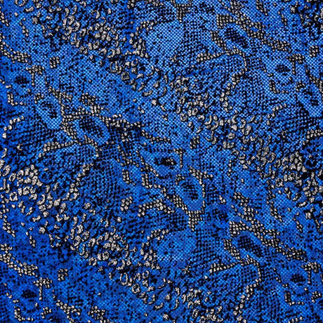 Shakira Shattered Glass Foiled Spandex Fabric - Holographic Shattered Glass, 54/56" Width, 4-Way Stretch (1 Yard)