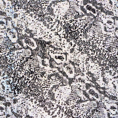 Shakira Shattered Glass Foiled Spandex Fabric - Holographic Shattered Glass, 54/56" Width, 4-Way Stretch (1 Yard)