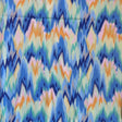 Stretch Boardshort Fabric Shaky Paint Flow Blue