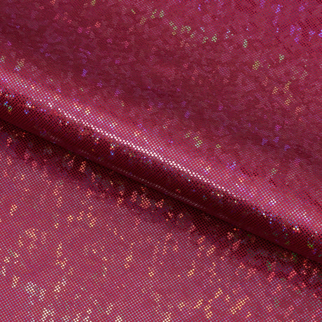 Shattered Glass Foiled Spandex Fabric - Holographic Shattered Glass Foil, 54" Width (1 Yard)