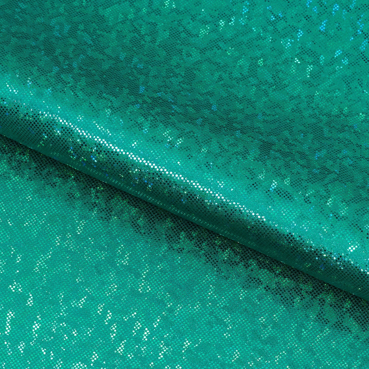 Foiled Spandex Shattered Glass Fabric