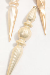 12" Pearl Finial Boxed - Set of 4