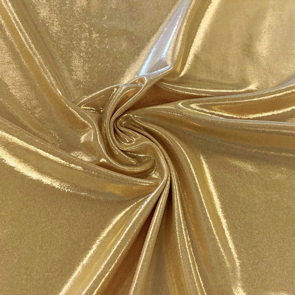 Sheen Foiled Spandex Fabric - All-Over Foil, 56" Width, 4-Way Stretch (1 Yard)