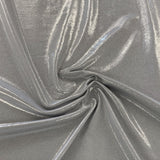 Sheen Foiled Spandex Fabric - All-Over Foil, 56" Width, 4-Way Stretch (1 Yard)