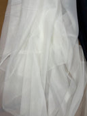 1 Yard Extra-Wide Sheer Voile Fabric for Events & Soft Furnishings 118-120" Width