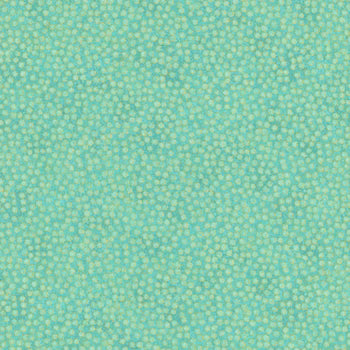 Cotton Print Shimmer Lagoon Fabric 44/45" Width