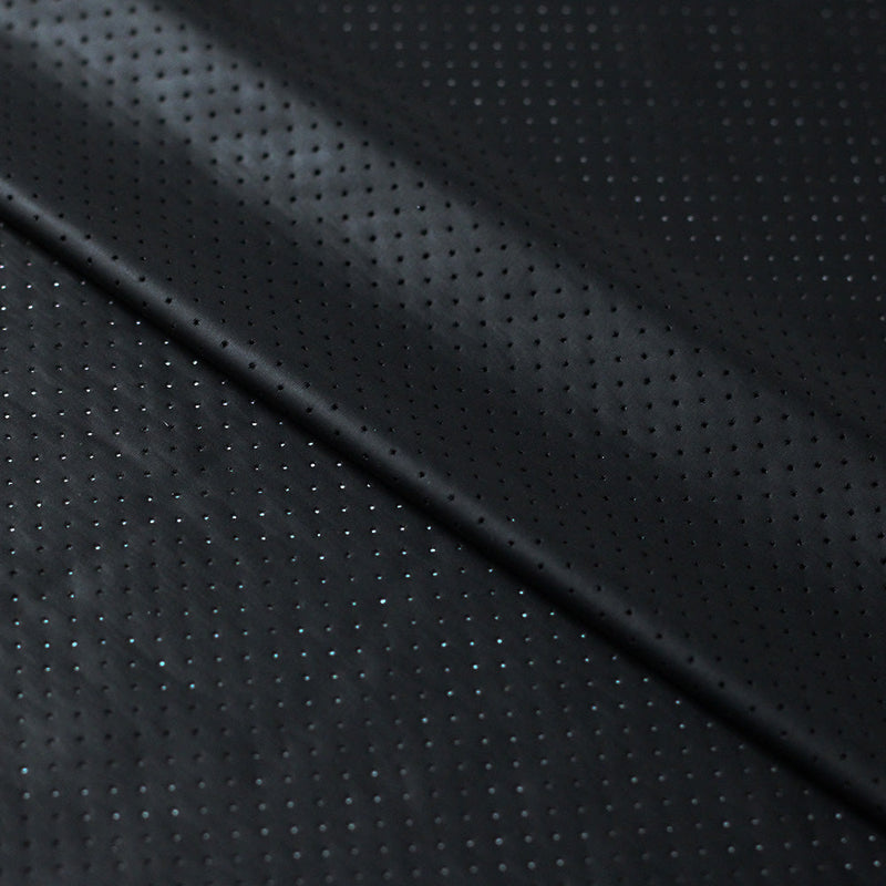 Shimmer Lame Laser Polyester/Spandex Fabric - Black, Shimmer Lame Laser, 58/60" Width (1 Yard)