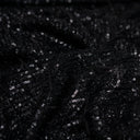 Shimmy Polyester Mesh With Dangle Sequin Fabric - Beige, Silver, Burgundy, Green, Black, 58/60" Width (1 Yard)