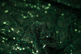 Sequin Mesh Polyester Fabric