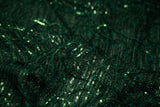 Shimmy Polyester Mesh With Dangle Sequin Fabric - Beige, Silver, Burgundy, Green, Black, 58/60" Width (1 Yard)