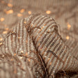 Shimmy Polyester Mesh With Dangle Sequin Fabric - Beige, Silver, Burgundy, Green, Black, 58/60" Width (1 Yard)