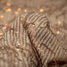 Shimmy Polyester Mesh With Dangle Sequin Fabric - Beige, Silver, Burgundy, Green, Black, 58/60" Width (1 Yard)