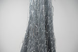 Shimmy Polyester Mesh With Dangle Sequin Fabric - Beige, Silver, Burgundy, Green, Black, 58/60" Width (1 Yard)