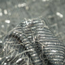 Shimmy Polyester Mesh With Dangle Sequin Fabric - Beige, Silver, Burgundy, Green, Black, 58/60" Width (1 Yard)