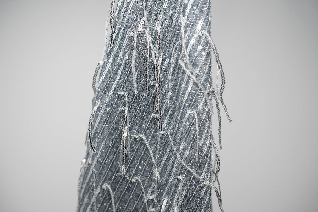 Sequin Mesh Polyester Fabric