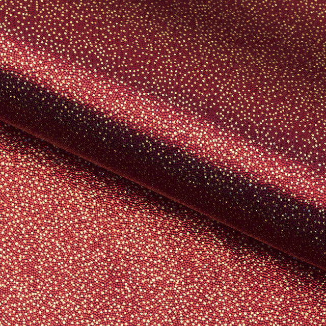 Foiled Spandex Burgundy