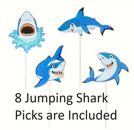 Medium SHARK Cake Kit (ideal for medium size cake & added cupcakes)