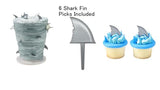 Medium SHARK Cake Kit (ideal for medium size cake & added cupcakes)