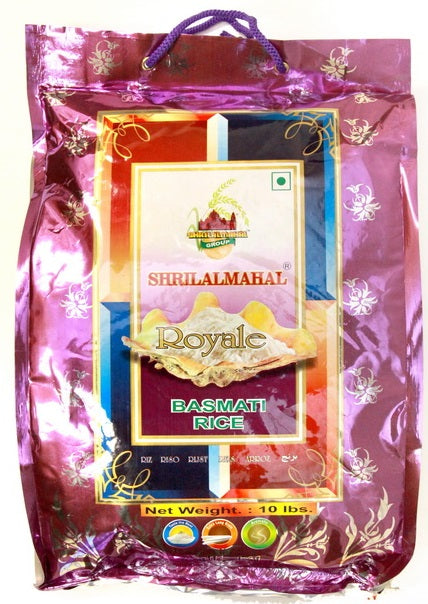 শ্রীলালমহল রয়েল বাসমতি চাল ১০ পাউন্ড