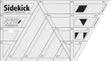 Quilting Ruler Plastic Sidekick Ruler