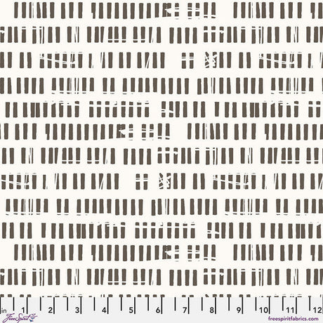 Cotton Print Fabric Sidelined Paper Stamped 44/45"