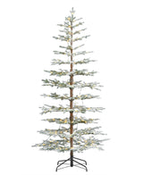 7.5' Sierra Pine Flocked Tree Warm White LED