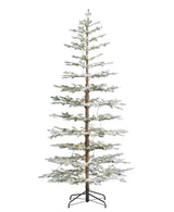 7.5' Sierra Pine Lightly Flocked Tree with 300 Warm White LED Lights
