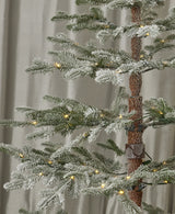 7.5' Sierra Pine Lightly Flocked Tree with 300 Warm White LED Lights