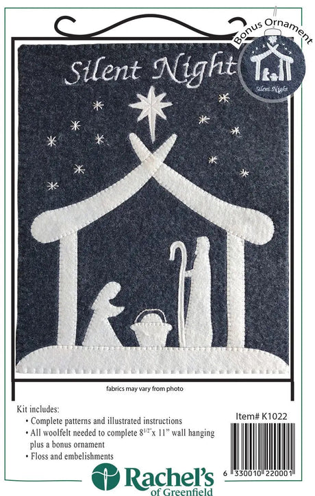 Silent Night Kit Wall Hanging Pattern