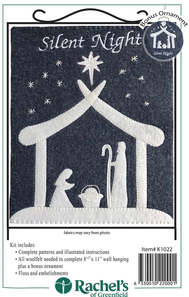 Silent Night Kit Wall Hanging Pattern