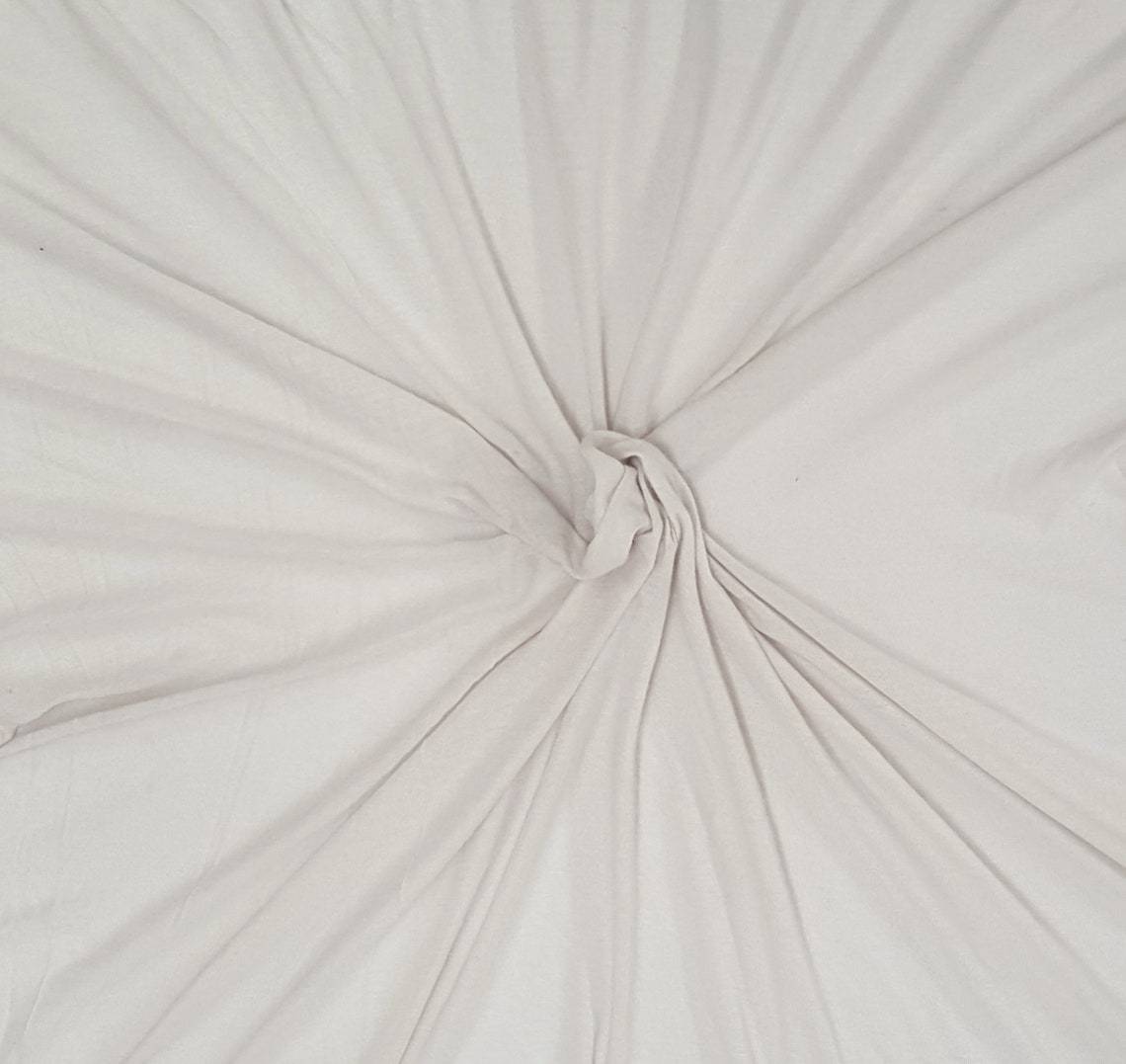 Silk Modal Jersey Off White