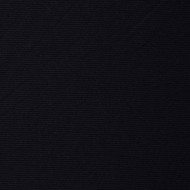 Silky Rib Nylon Spandex Fabric - Black, White, Ribbed Texture, 58-60" Width, 240 GSM (1 Yard)