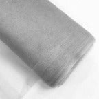 Tulle Bolt Polyester Fabric - Soft Sheer Solid, Baby Blue, 108" Width, 50 Yards