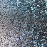 Plume Dust Holo Nylon Spandex Fabric - Multicolor Hologram Plume, 58/60" Width (1 Yard)