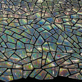 Stretch Velvet Metallic Foil Fabric
