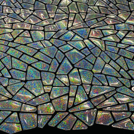 Stretch Velvet Metallic Foil Fabric