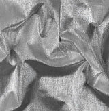 Metallic Lame Metallic Satin Lame Polyester Fabric - Gold And Silver Satin Woven, 60" Width (1 Yard)