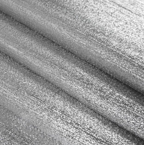 Metallic Lame Metallic Satin Lame Polyester Fabric - Gold And Silver Satin Woven, 60" Width (1 Yard)