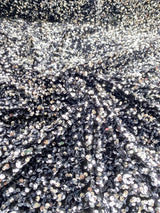 Sequin on Velvet Stretch Fabric