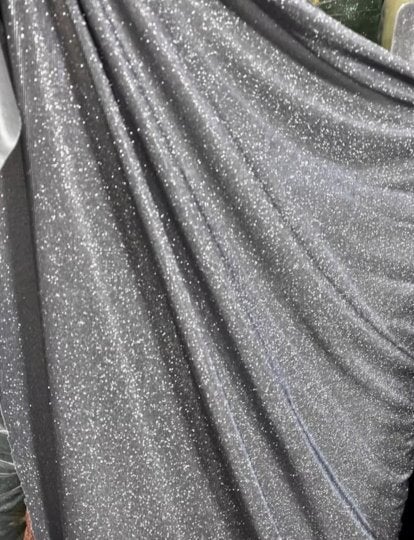 Stretch Metallic Lurex Knit
