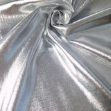 1 Yard Metallic Foil Stretch Sparkly Fabric Perfect for Costumes, Dancewear, Cosplay & Crafts 58/60” Wide