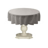 Tablecloth Dull Bridal Satin Fabric - 54" Round, Color Options (1 Piece)