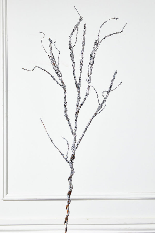 43” Silver Sequin Branch