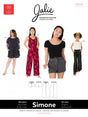 Sewing Pattern Simone Wide-Leg Shorts and Pants by Jalie