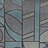 Cut Velvet Upholstery Fabric Sinatra Geometric 55"