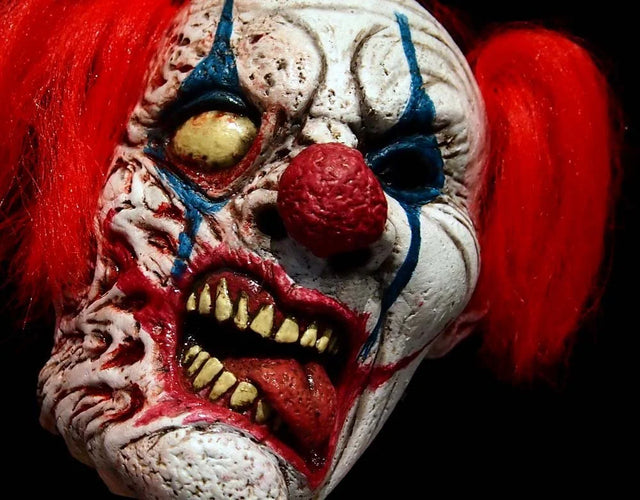 Singed Silas Clown - Half Mask