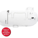 SINGER MX60 Sewing Machine - Lightweight Portable Sewing Machine, 57 Stitch Applications, 13" X 7" X 11.5" (1 Unit)
