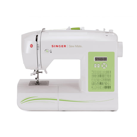 SINGER Sew Mate 5400 Sewing Machine - Computerized Sewing Machine, 154 Stitch Applications, LCD Screen, LED Lighting (1 Unit)
