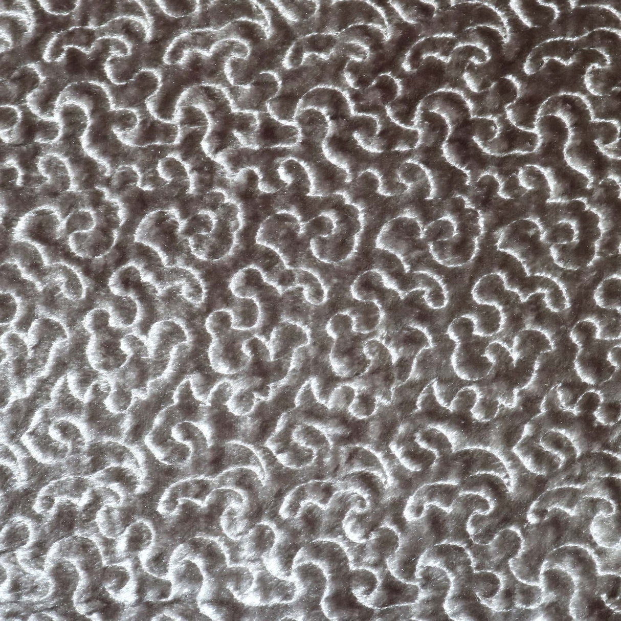Metallic Panne Velvet Embroidered Fabric