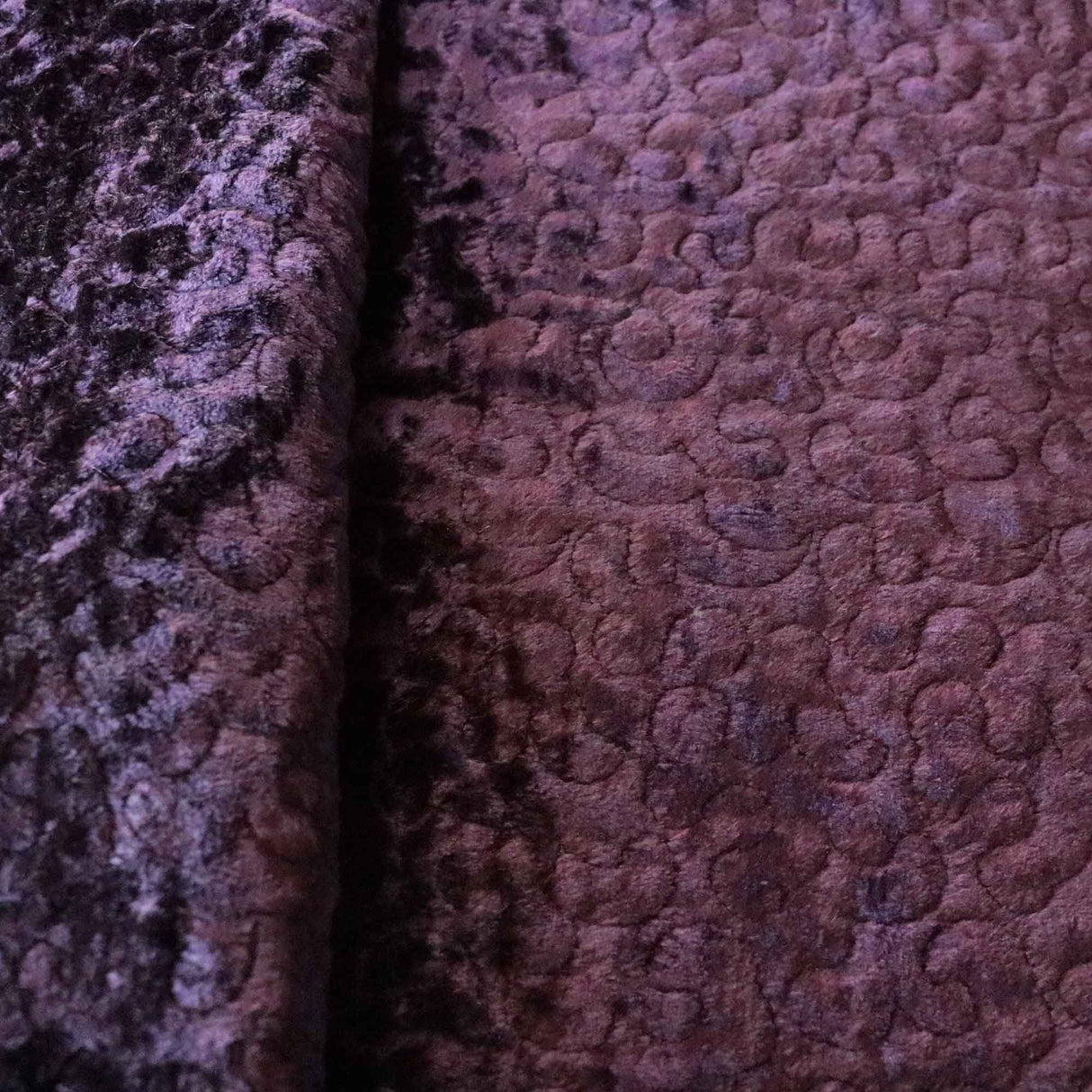 Metallic Panne Velvet Embroidered Fabric